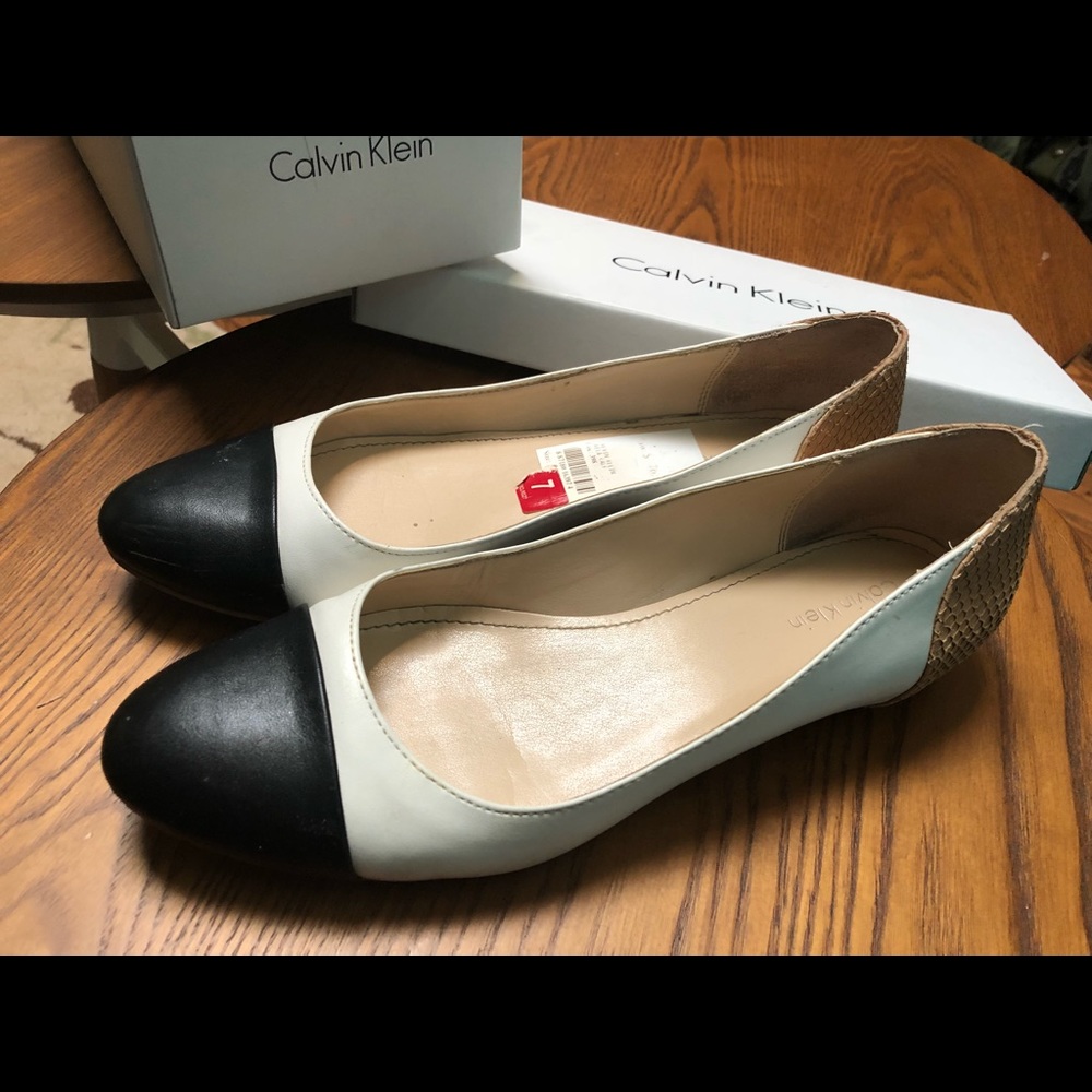 Calvin Klein flats
